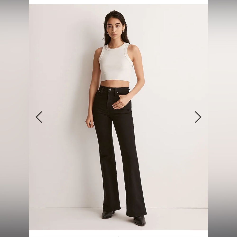 The Perfect Vintage Flare Jean in Sherborn Wash